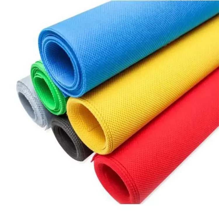 Factory  wholesale 100% PET  PP  PLA   Fiber Flatbond Thermal bond nonwoven Fabric