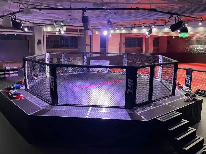 Professional Round Mma Cage Comptetion Octagsur Cage Used Cage De Mma 10*10