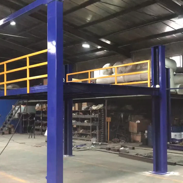 Tavol customized vertical electric four-column hydraulic car parking lift table hydraulic platform car lift for car garage