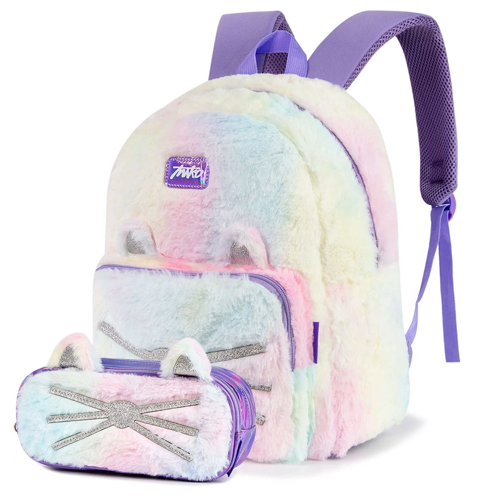 2022 Designers Mochila Infantil Girls School Sets Backpack Children Bookbag Plush Kid Backpacks Bag and Pencil Case