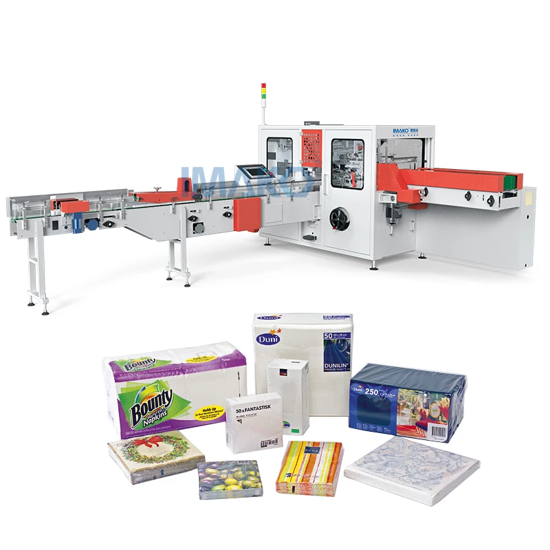 Factory Wholesale V Fold Hand Towel Packing Machine Production Line
