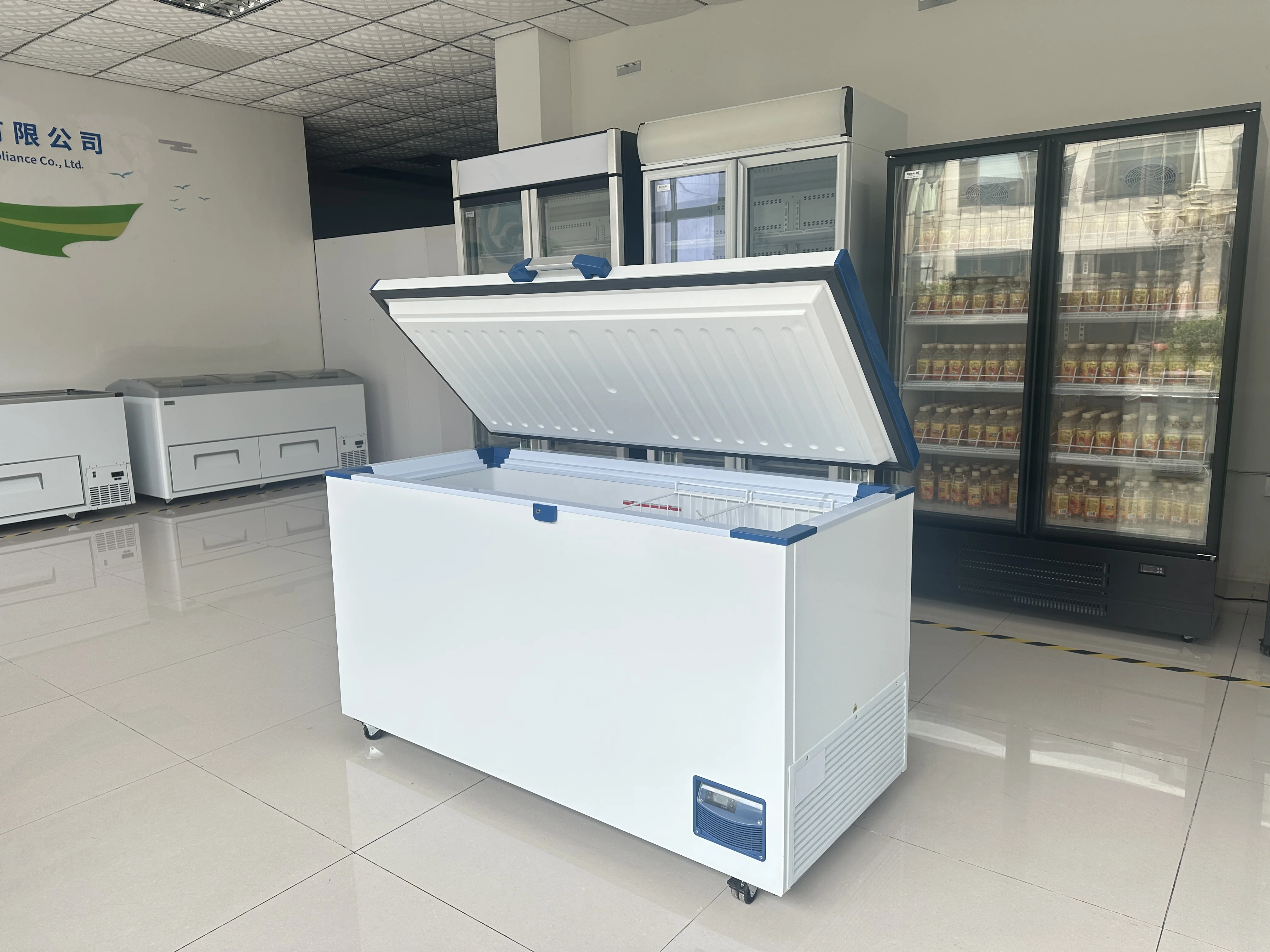 Kenkuhl ulltra-low temperature Freezer ultra low temperature chest freezer -40 ultra low horizontal display freezer