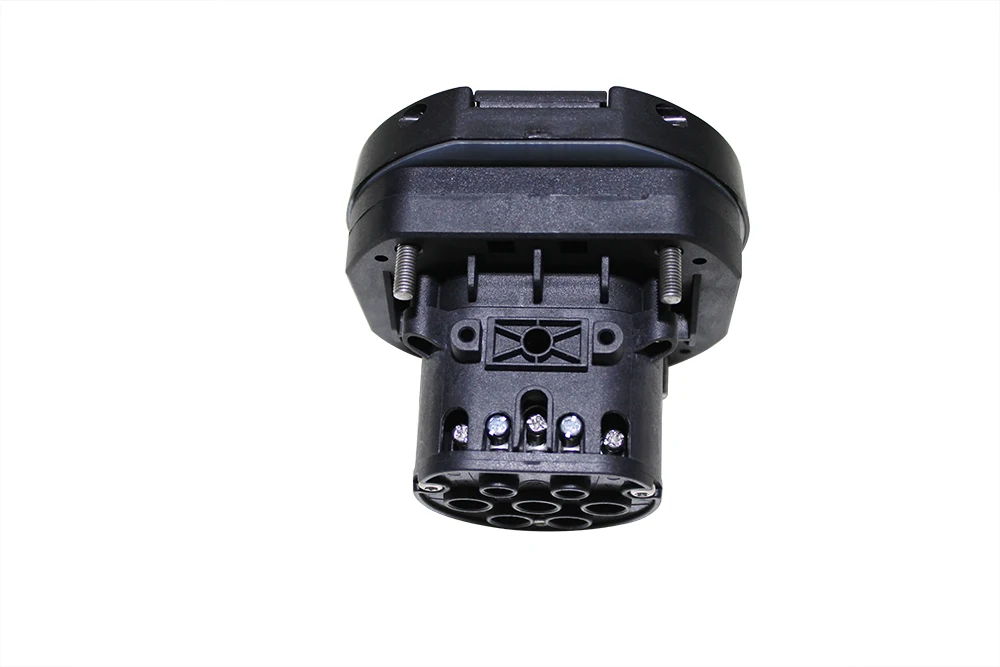 IEC62196-2 type 2 socket ip54 EVSE Side TUV CE certificate T2S for France