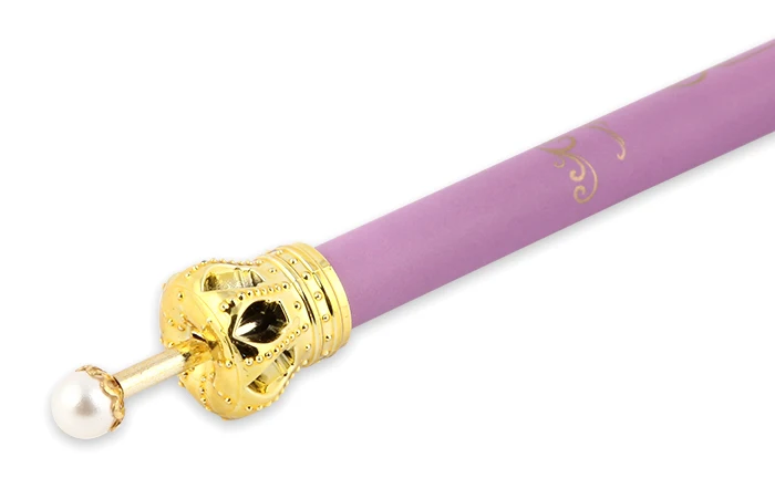 Licheng BP4061A Pen with Crown, Retractable Ballpoint Plastic Promotional Pen with Custom Logo