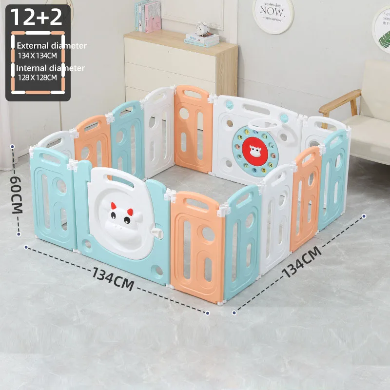 Plastic Baby Fence Folding Playpen for Baby Fence