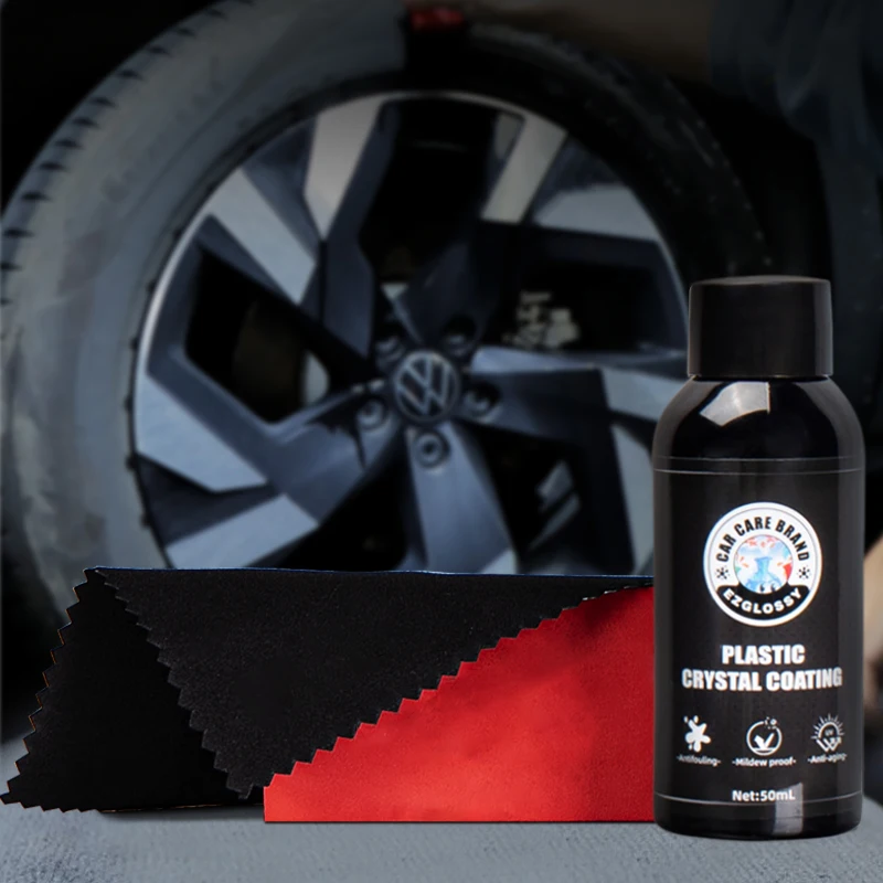 Plastic Rubber Restorer Plastic Dashboard Shine Black  Polish For Cars Plastic Restorer OEM Car Care detailing products