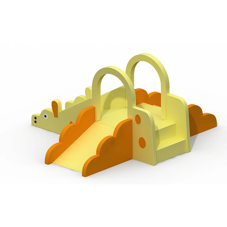 Qiao Qiao wholesale baby safe slide set indoor nursery soft climb play equipment for kids