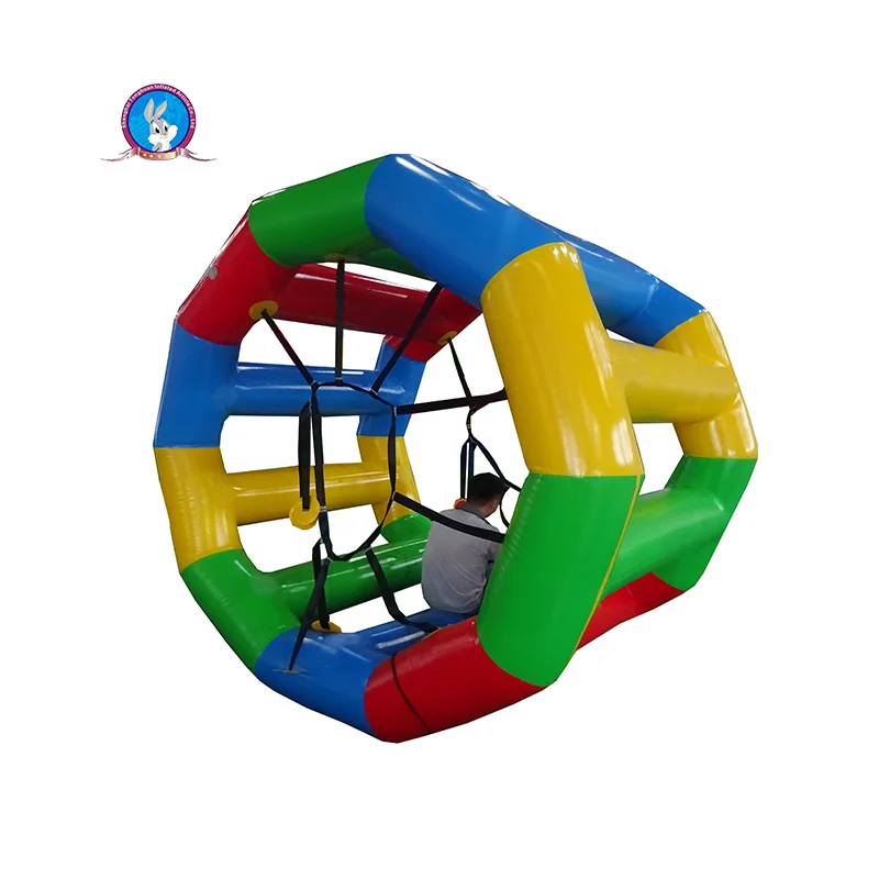 water roller  inflatable bumper ball water walker ball , Inflatable Tizip zipper Zorb Ball for sale