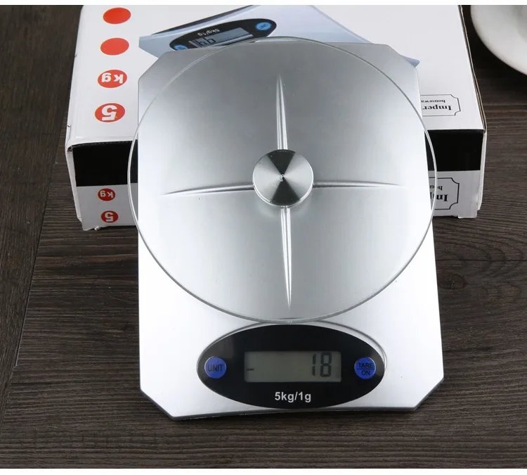 10 kg Kitchen Scale Health Food Vegetables Weighing Tempered Glass Electronic scale