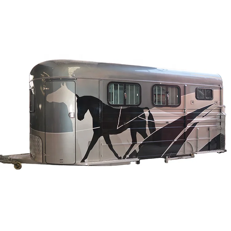 Adrs Standard Horses Carriage Trailer Roof Vent Horse And Trailer Trucks 5 Horse Gooseneck Trailer
