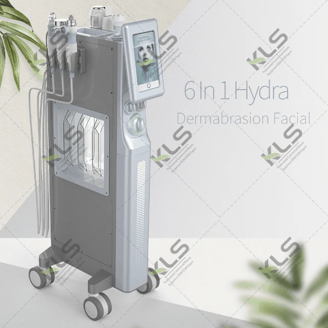 6/9 in 1 hydra peel dermabrasion facial cleaning beauty machine