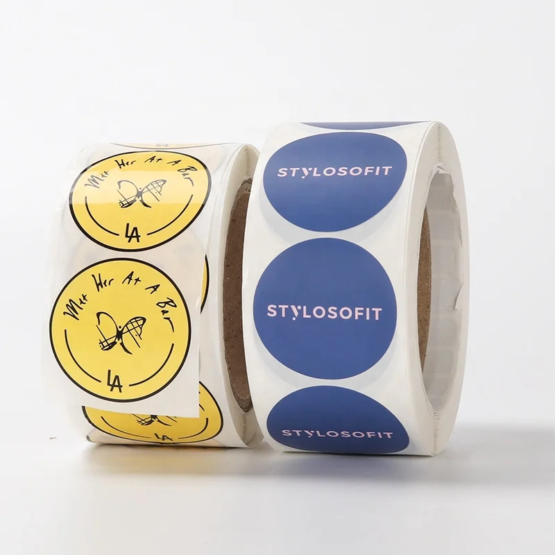 Custom printed waterproof vinyl logo lipgloss label stickers/labels for lip gloss tubes