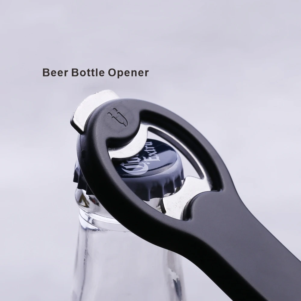 Amazon Best Selling 2 pcs Pop Can Opener Magnetic Cap Catcher Avoid Loss Stick to Refrigerator Bar Bottle Beer Opener