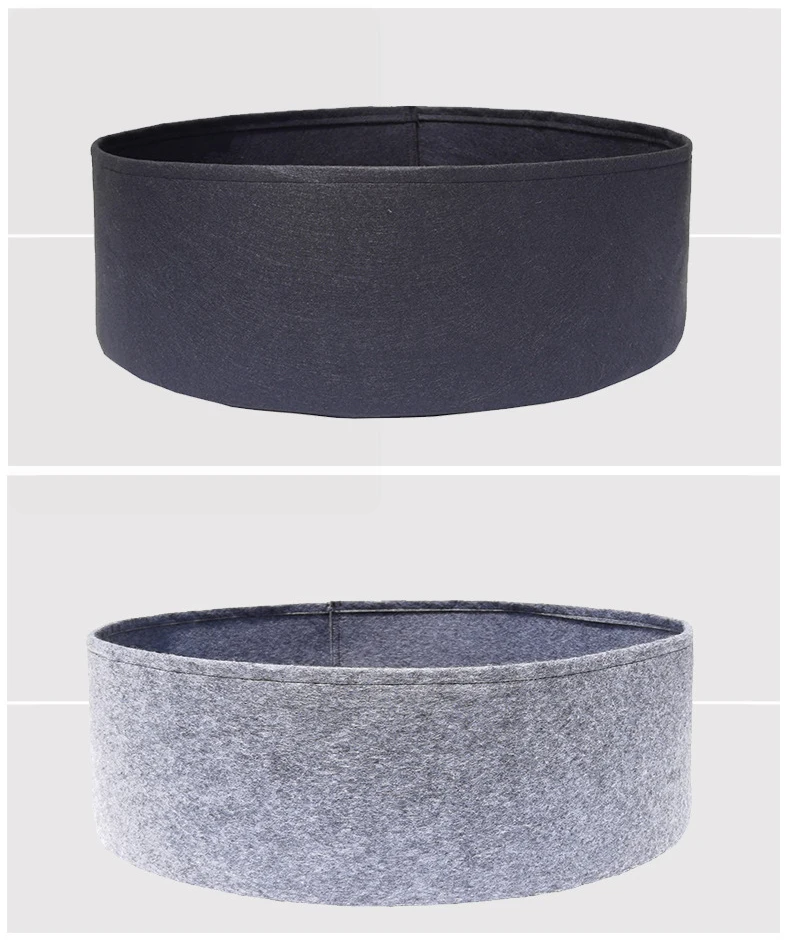 Gardening Outdoor 10 15 30 50 100Gallon Large Heavy Duty Fabric Grow Pot Durable Breathe Cloth Planting Container Plant Grow Bag