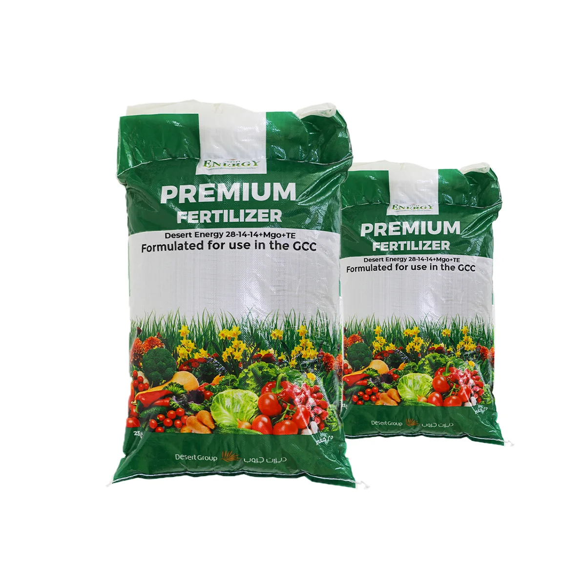 Superior Formula Desert Energy 28-14-14+MgO+TE Compound Powdered Fertilizer 25kg for Thriving Plants