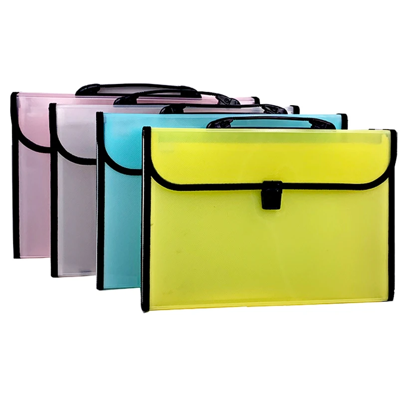 Пластиковые полипропиленовые прозрачные индивидуальные папки для файлов, органайзер, расширяемый файл, офисные принадлежности