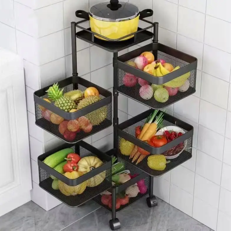 adjustable organizer stainless steel display shelf multilayer storage shelf kitchen stand rack