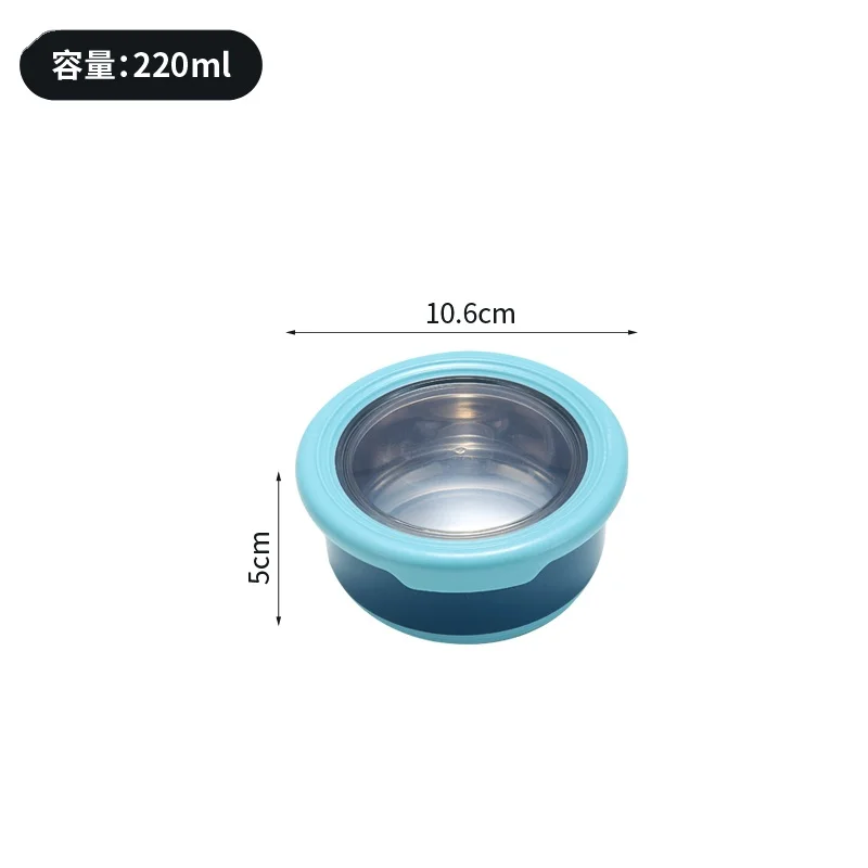 Factory Homio Tedemei 220ml portable BPAfree leakproof baby kids lunch box stainless steel household mini food storage container