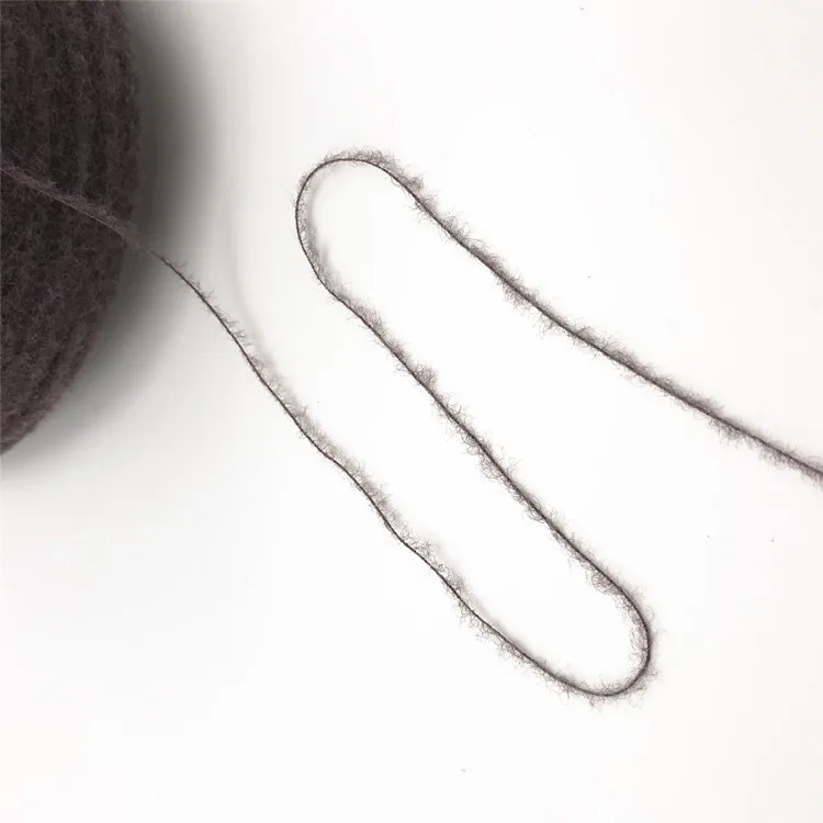 
Chinese Manufacturer polyester fur yarn 100%NYLON Yarn short feather yarn 