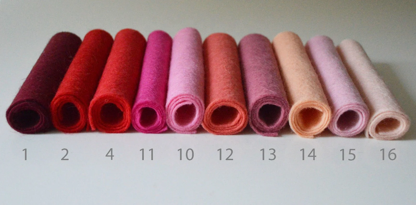 1mm 2mm 3mm PET felt colorful polyester felt for handcraft