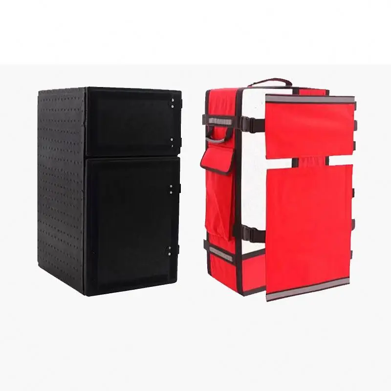 Пенопластовая упаковочная коробка для пены, Высококачественная портативная коробка для доставки еды, заказной цвет, принимается