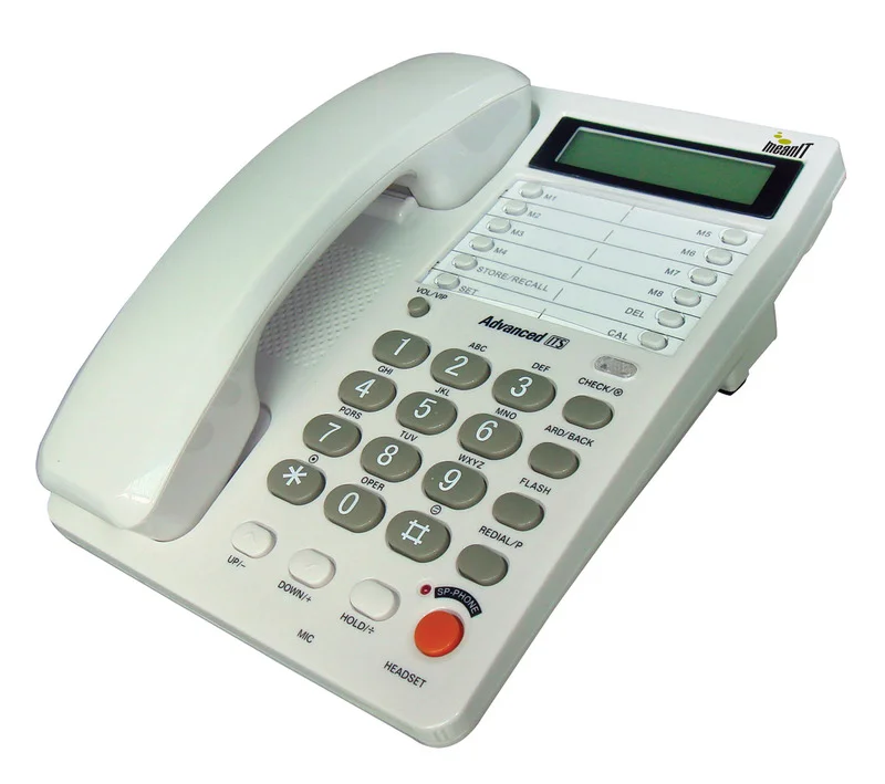 Hotel Telephone Landline Cored Wall Hanging Analog Trim Line Telephone