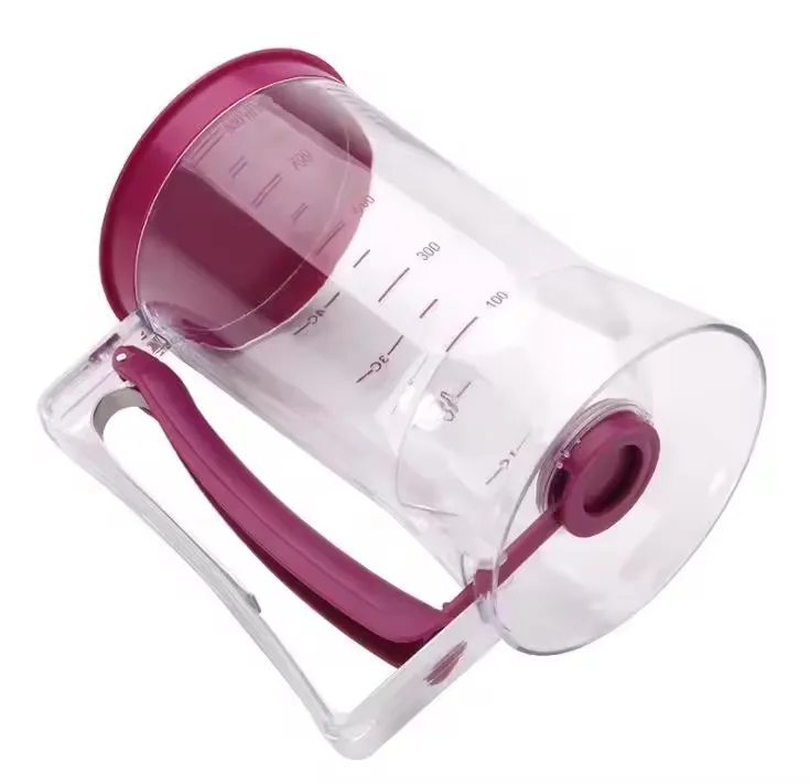 Baking Tools Plastic Household Commercial Manual Muffin Cupcake Waffle Dough Mixer Handheld Crepe Cake Pancake Batter Dispenser