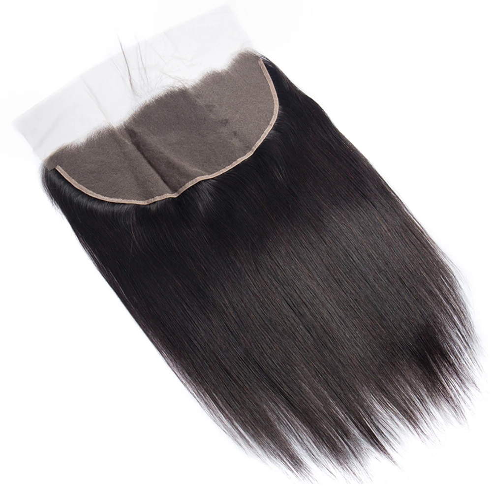 Cuticle Aligned Hair Brazilian Straight lace frontal Raw Virgin 13x4 4x4 Hb Lace Transparent Frontals And Closures