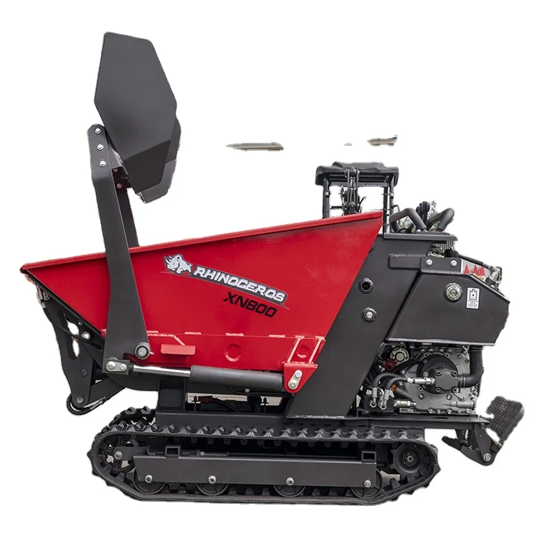 Cheap price Self-loading Mini Crawler Dumper Truck 800kg mini truck dumper
