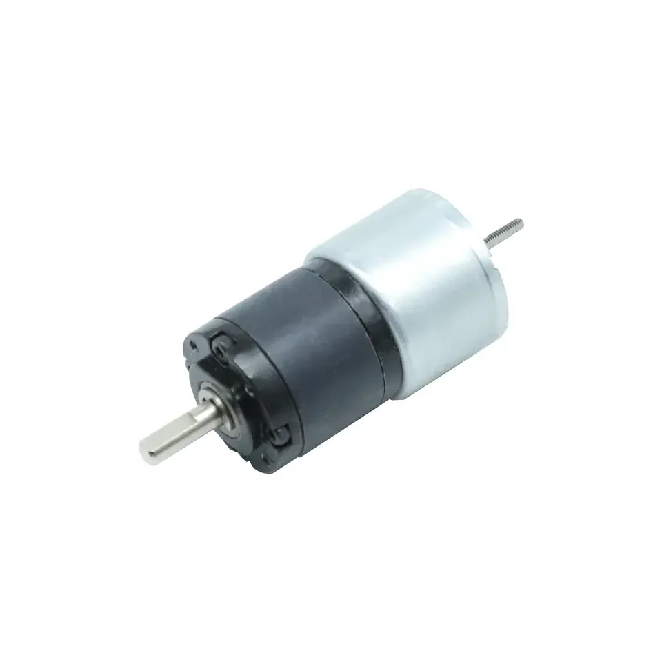 Hetai Manufacturer hot sale 22mm micro DC 12v brush motor gearbox dc brush gear motor for nutrition pump