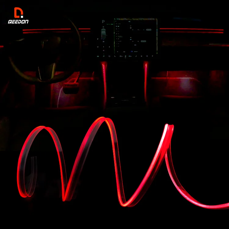 Factory price led fiber optic light car multicolor fiber optic lighting for cars tuning atmosphere twinkle car fiber optic light