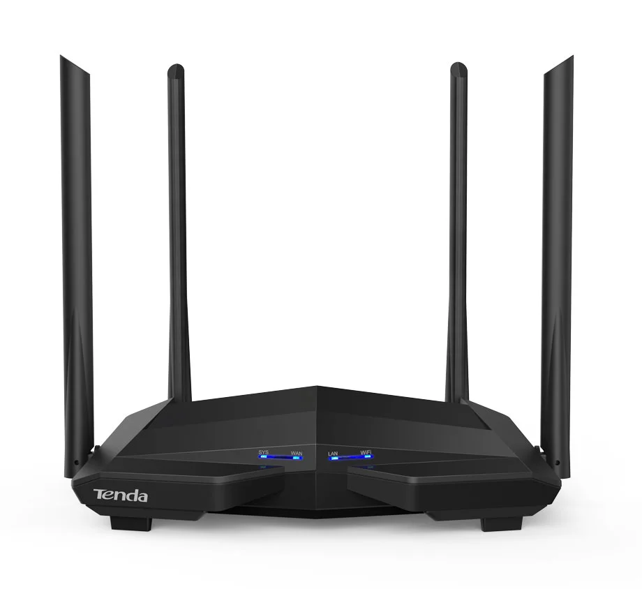 Высокопроизводительный беспроводной маршрутизатор Tenda AC10 300 Мбит/с Wifi AC1200 двухдиапазонный гигабитный 5G
