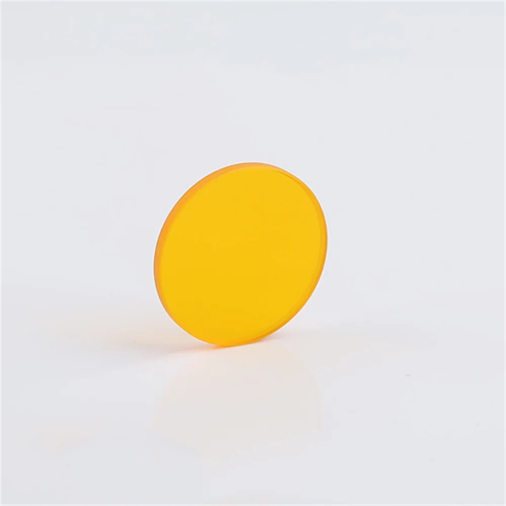 Promotion Price Optical yellow Orange glass long pass filter CB535 optical filter