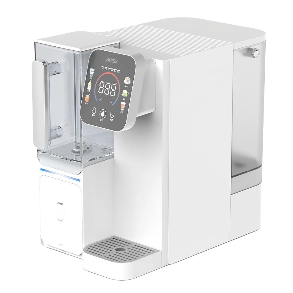 2024 New countertop water purifier hot cold water purifier with RO filter water dispenser