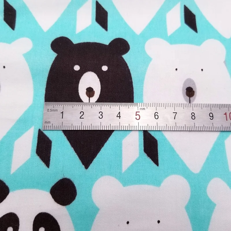 Wholesale bedsheet fabrics textile 100% cotton new cartoon design twill