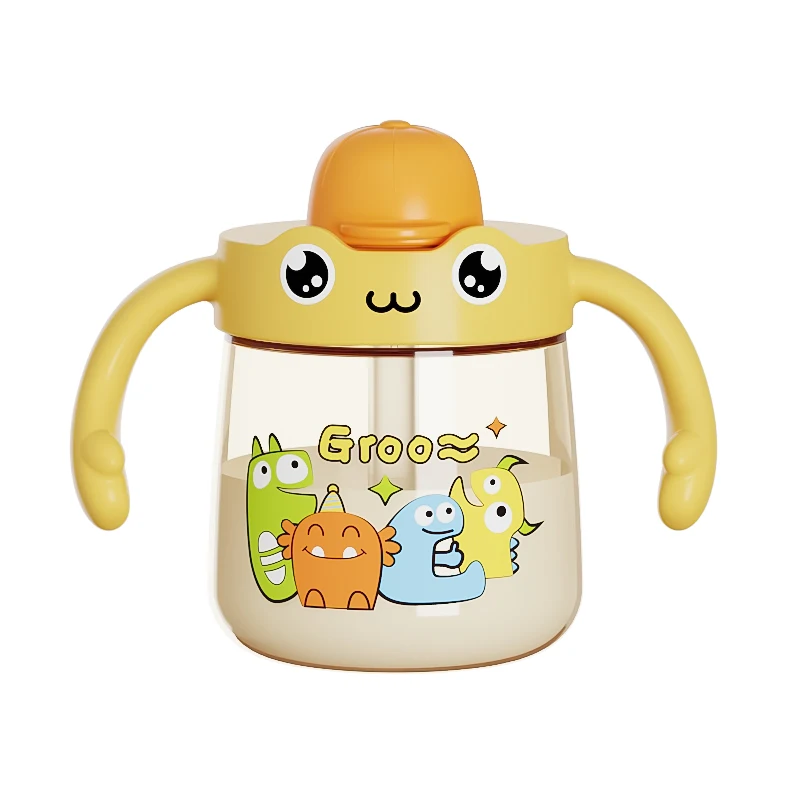 Высокопрофильная портативная чашка-поилка для детей пластиковая чашка кофе питья столовые приборы