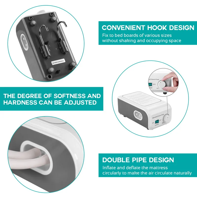 Chinese Manufacturer Round-shapes Bubble Medical PVC Air Mattress