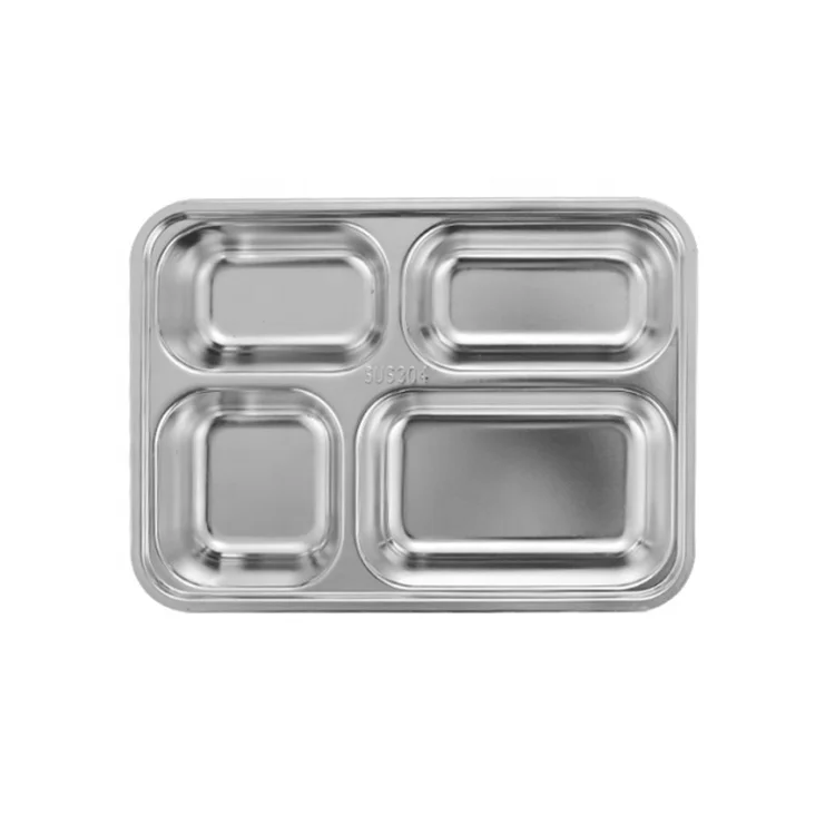 Custom made wholesale stainless steel thermo lunchbox safe portable stainless steel lunch box