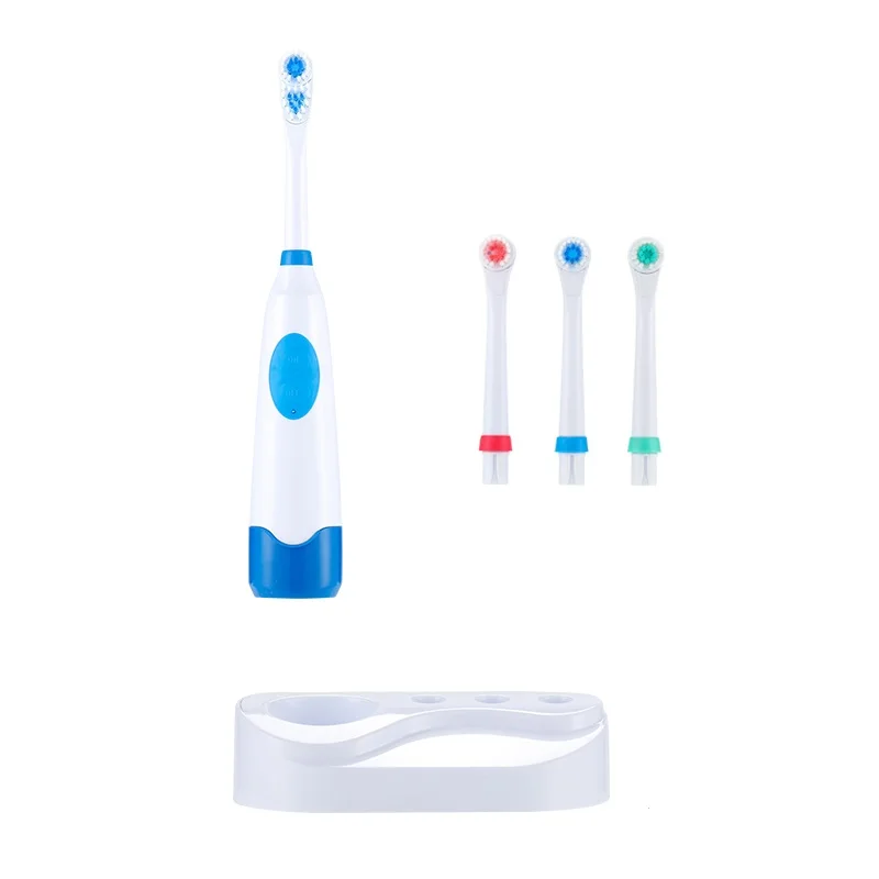 Adult Waterproof Ultrasonic Automatic Powerful Dry Battery Tooth Brush Ultrasonic Electric Toothbrush
