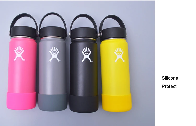 Water Bottle Mug Tumbler Boot Sleeve OEM Size Silicone Bottle Bottom Sleeve Protector Cover Case