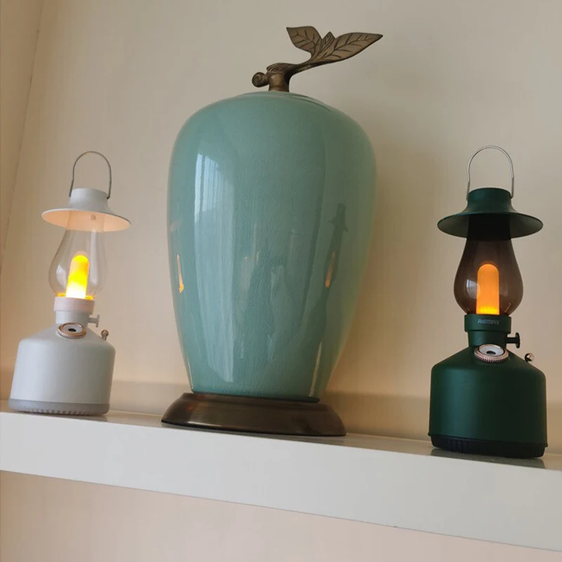 heat lighting aroma dimming bedside mist aromatherapy machine diffiser with essential oil air duct diffuser humidifier