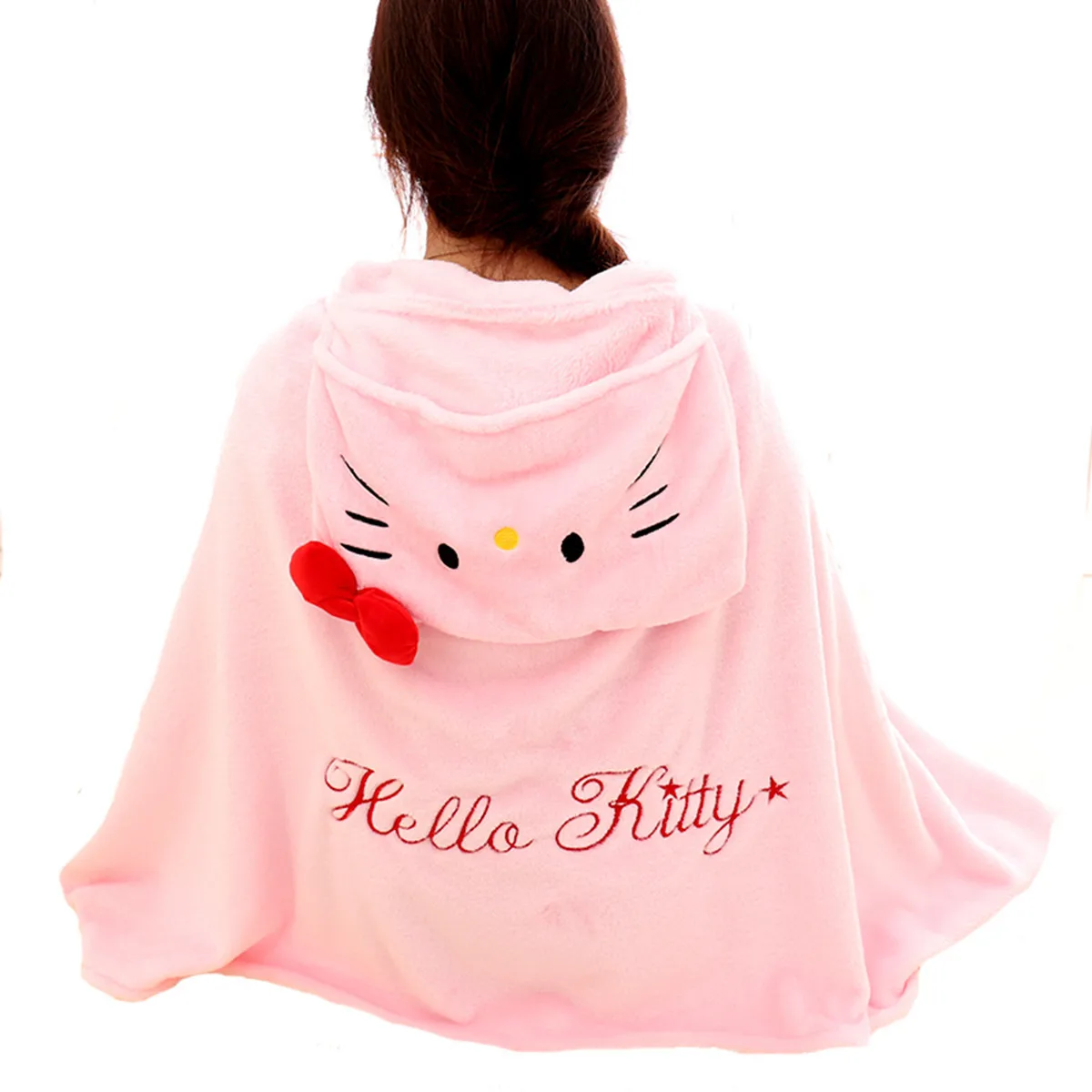 2021 Hot Sale High Quality Coral Fleece Material  White Pink Color Baby Security Blanket Baby Blanket Classroom Office Blanket