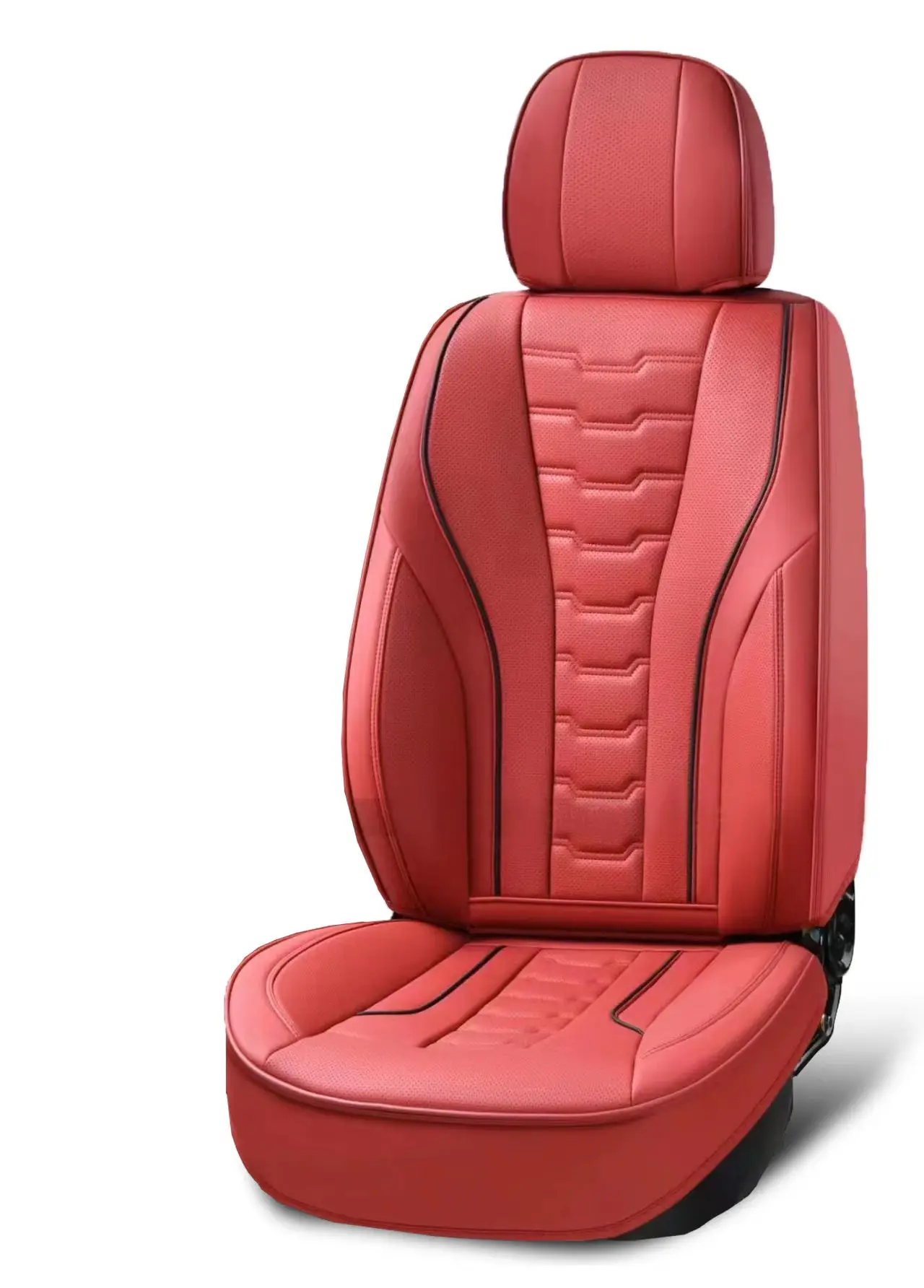 Universal all-inclusive risk-free mesh fabric nappa skin breathable car seat covers