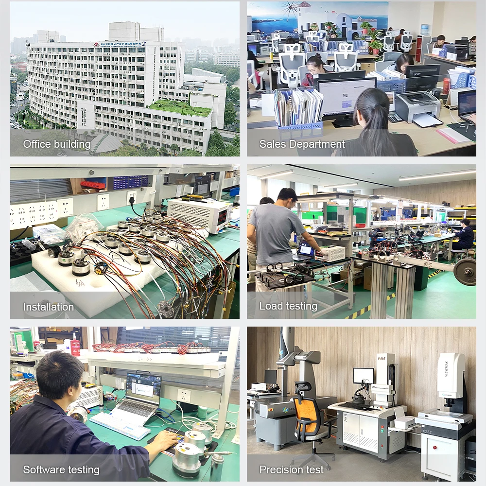 Mini Robot Joint Servo Motor 75W OD 52mm Hollow Robot joint module