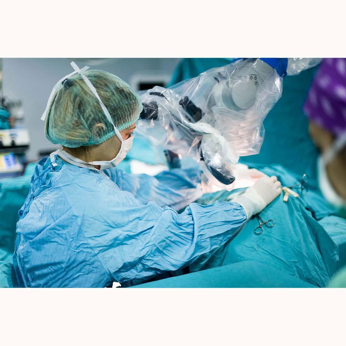 Medical surgical hospital  Disposable Microscope Cover OPMI Drapes sterile