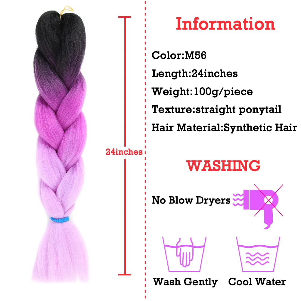 Wholesale Synthetic Hair Super Jumbo Hair Braids Synthetic Yaki Texture Ombre Jumbo Braiding Hair Extensions For Woman