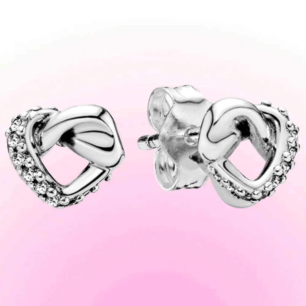 Real 925 sterling silver nickel free earrings Light luxury home casual party wedding clothing with gifts