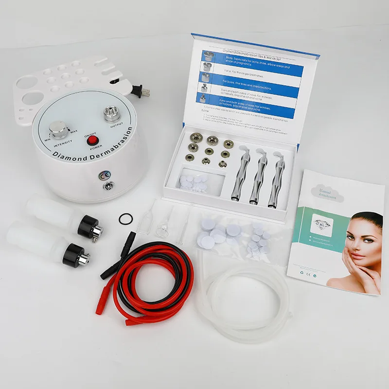 3 in 1 Diamond Microdermabrasion Beauty facial Machine Vacuum Suction Tool Water Spray Facial Face Exfoliate Skin Peeling device