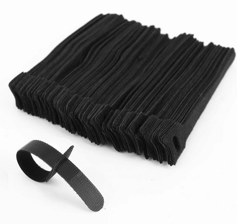 Adjustable Hook And Loop Fastener Back To Back Hook And Loop Cable Ties