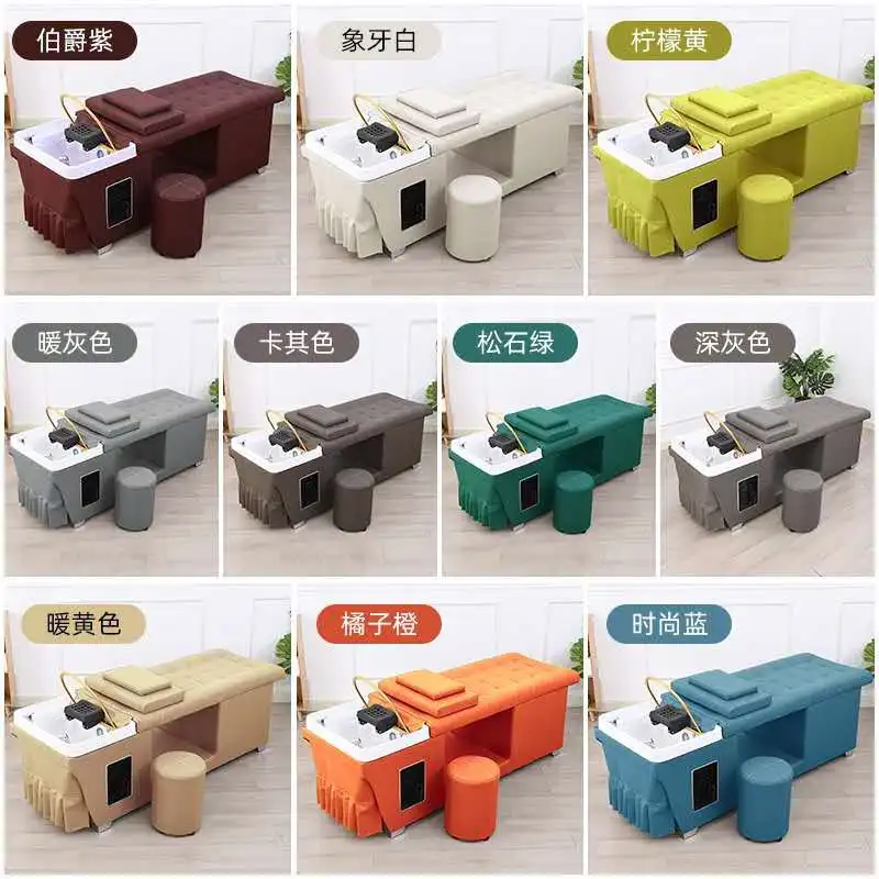 Hairdressing Hair Salon Mobile Wash Shampoo Basin Furniture Chair/bed Origin Type  Model Commercial